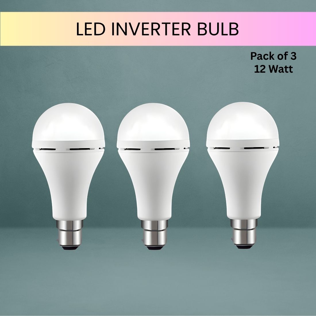 frony 12W Emergency Inverter LED Bulb & Rechargeable Emergency Led Bulb For HomeTN335 4 hrs Bulb Emergency Light-picture-32