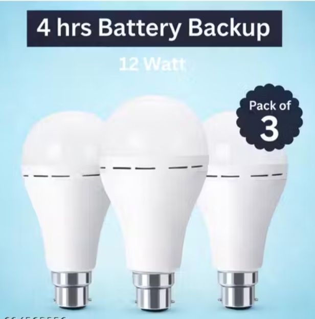 heoluix 12W Charging Bulb 4 hrs Bulb Emergency Light-picture-14