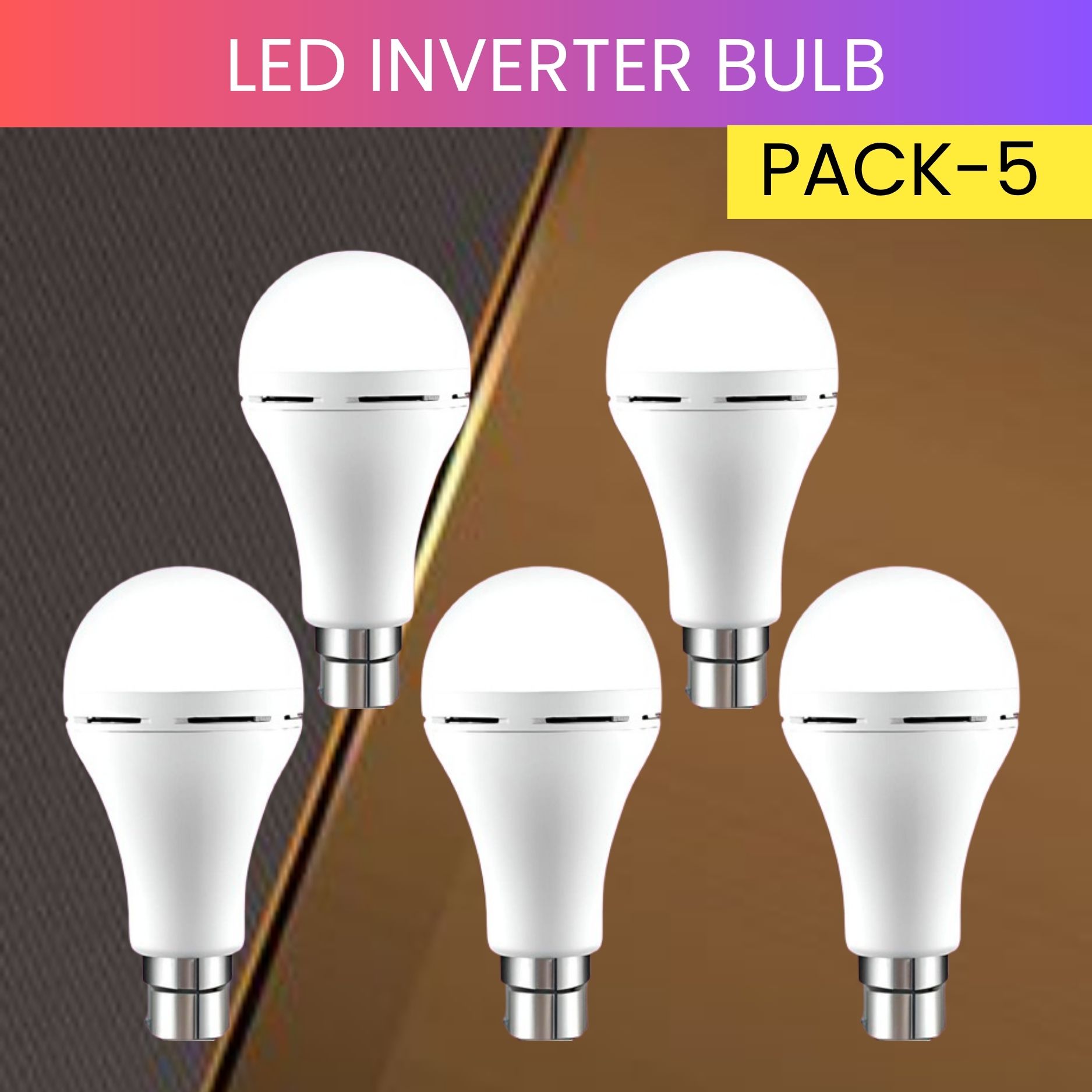 sacro 12W Emergency Inverter Bulb, Rechargeable Emergency Led Bulb For Power CutsOA355 4 hrs Bulb Emergency Light-picture-14