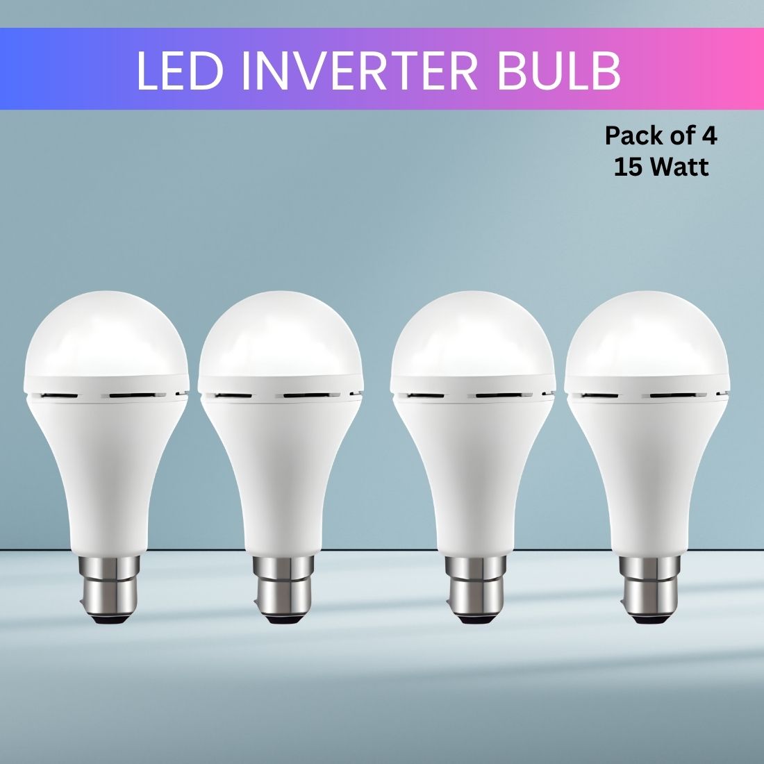 sacro 15W Rechargeable Emergency Inverter LED Bulb, Upto 4 Hours Battery For HomePX206 4 hrs Bulb Emergency Light-picture-18