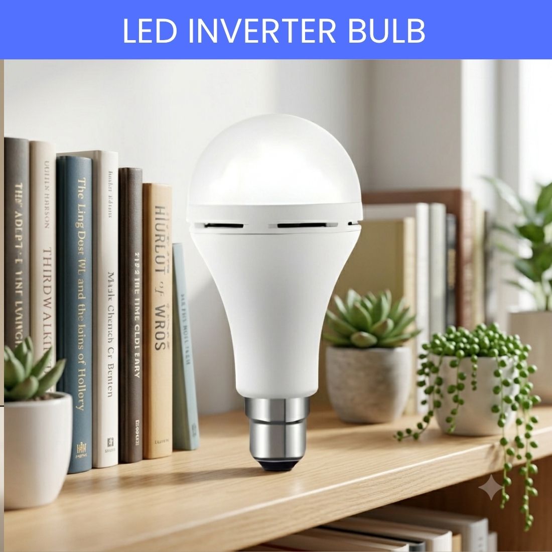 frony Rechargeable LED Emergency Bulb, Inverter Backup Light for Home Pack of-1 WW101 4 hrs Bulb Emergency Light-picture-12