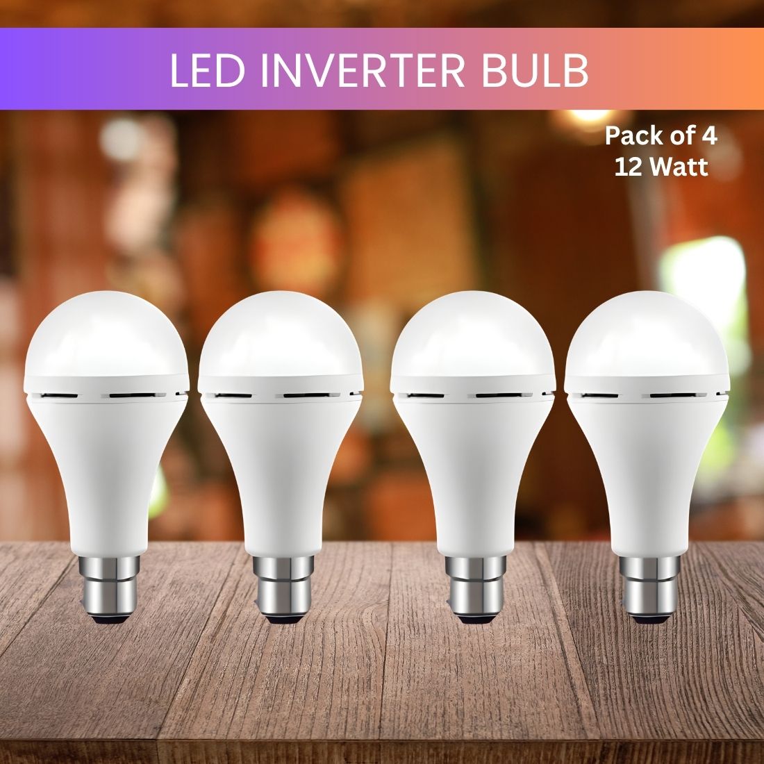 frony 12W Emergency Inverter LED Bulb & Rechargeable Emergency Led Bulb For HomeJA325 4 hrs Bulb Emergency Light-picture-8