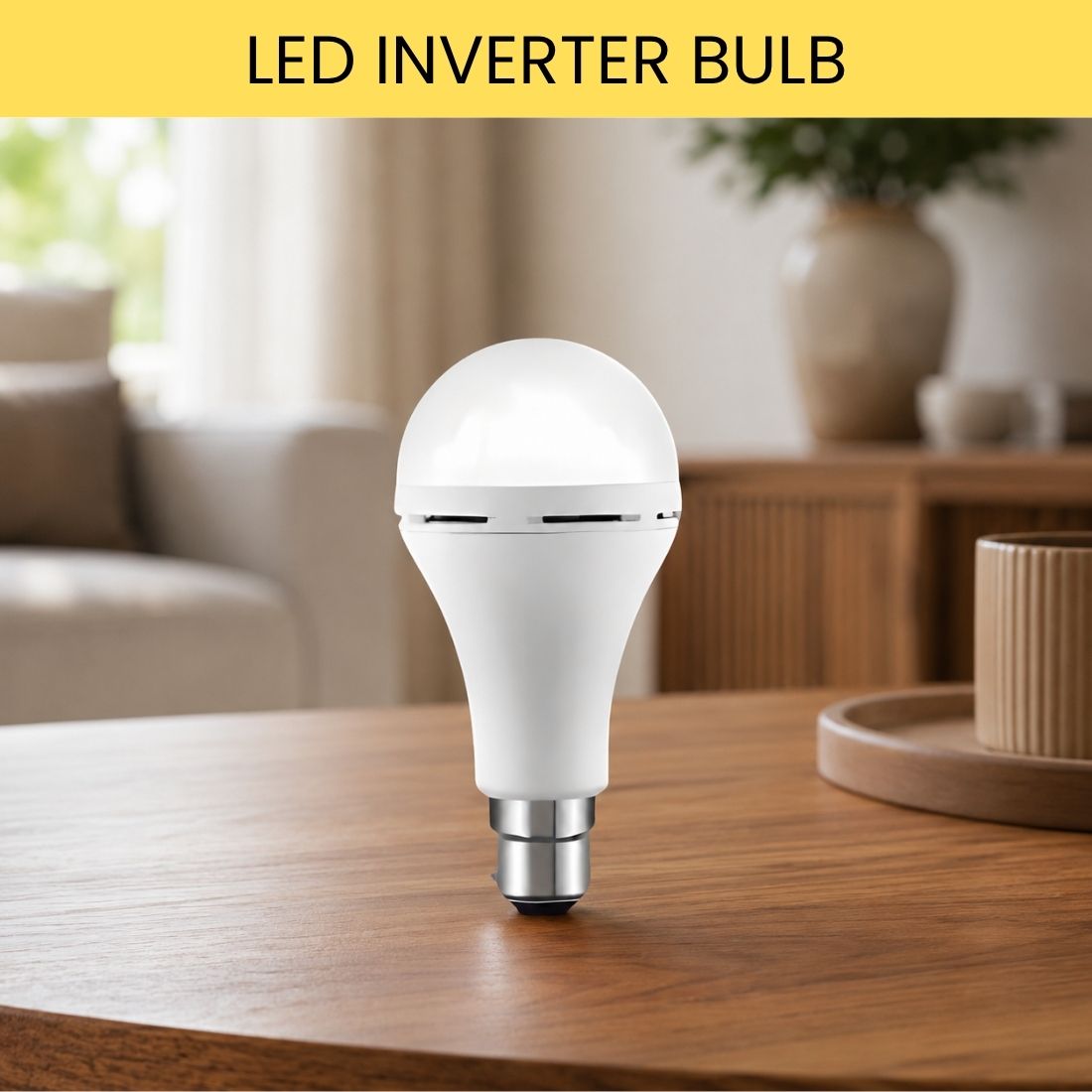 yaroh Rechargeable LED Emergency Bulb, Inverter Backup Light for Home Pack of-1HE378 4 hrs Bulb Emergency Light-picture-57