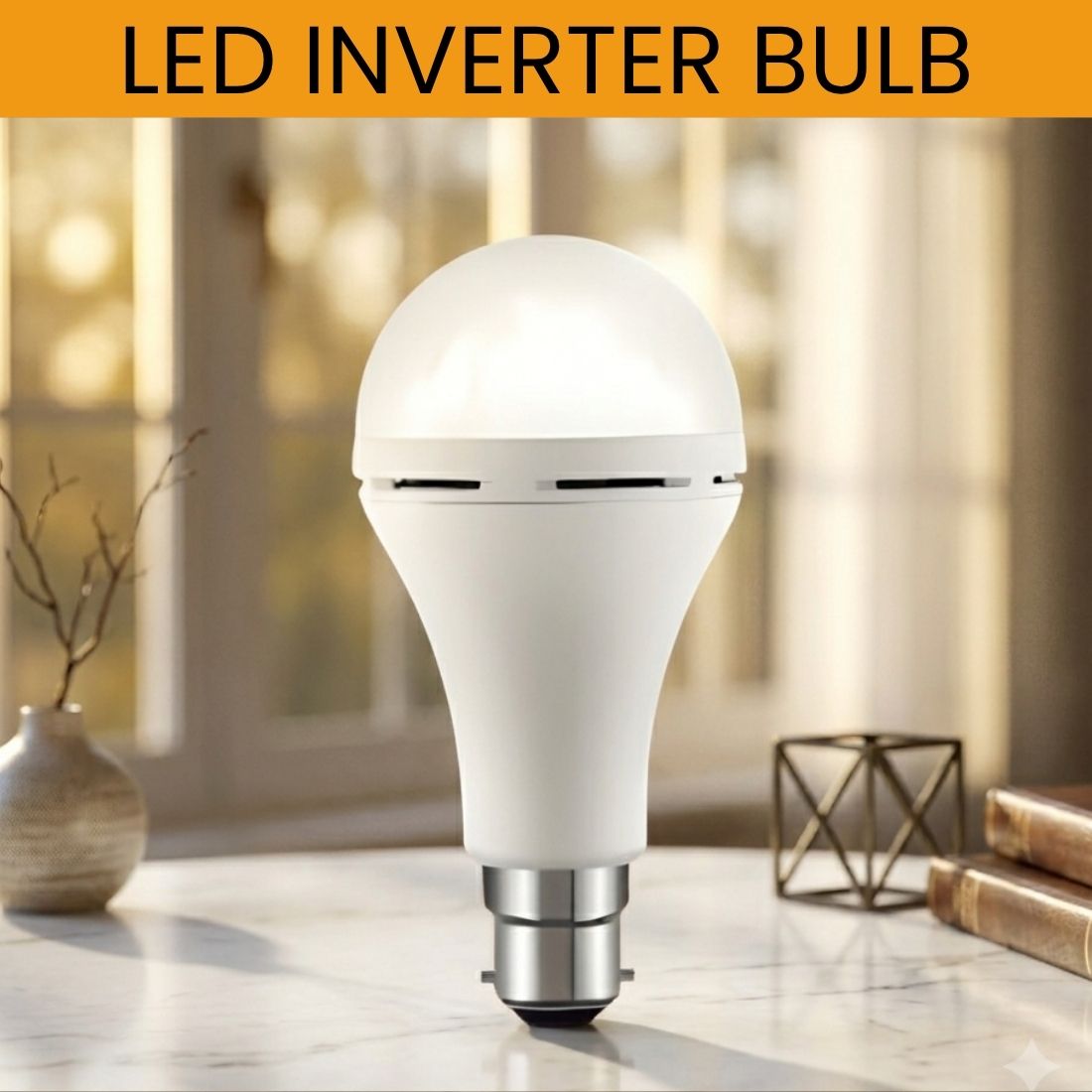 Rechargeable LED Emergency Bulb, Inverter Backup Light for Home Pack of-1JE333 4 hrs Bulb Emergency Light-image-41