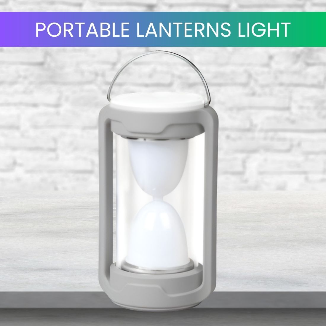 sacro Emergency LED Lantern Light, 360° Light Spread For Camping and TravelOW222 4.5 hrs Lantern Emergency Light-picture-10