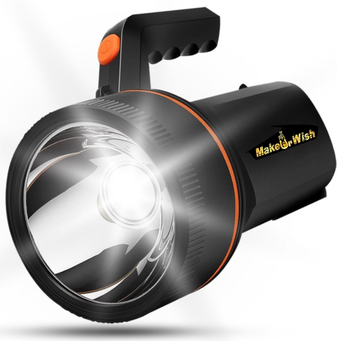 make ur wish Emergency Search Torch Light 50W With Lithium Battery High Long Range (Range 2 Km.) 8 hrs Torch Emergency Light-picture-10