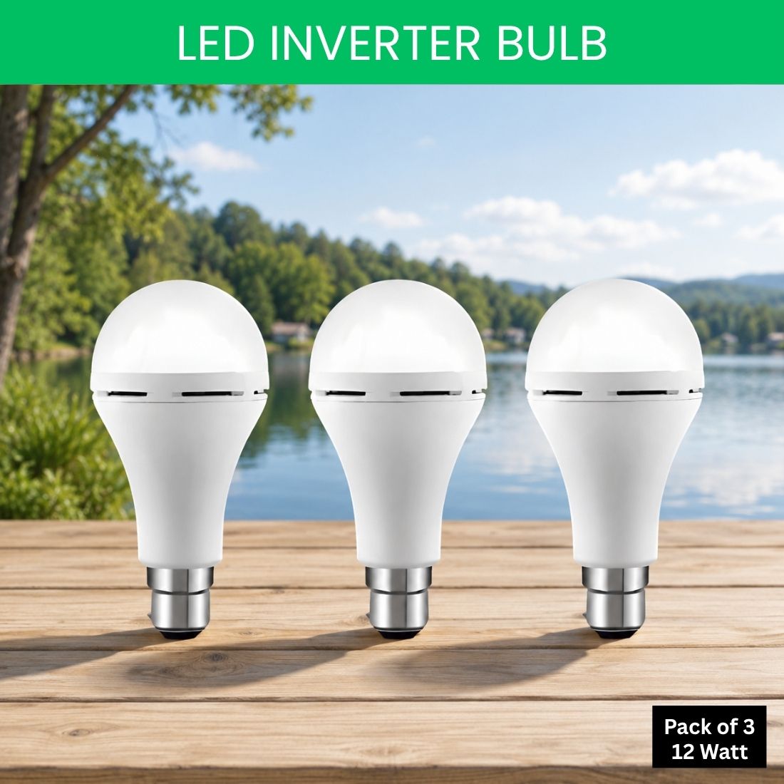 frony Rechargeable Emergency LED Bulb, Power Cut Backup Light For Home Pack of-3 OO323 4 hrs Bulb Emergency Light-picture-15