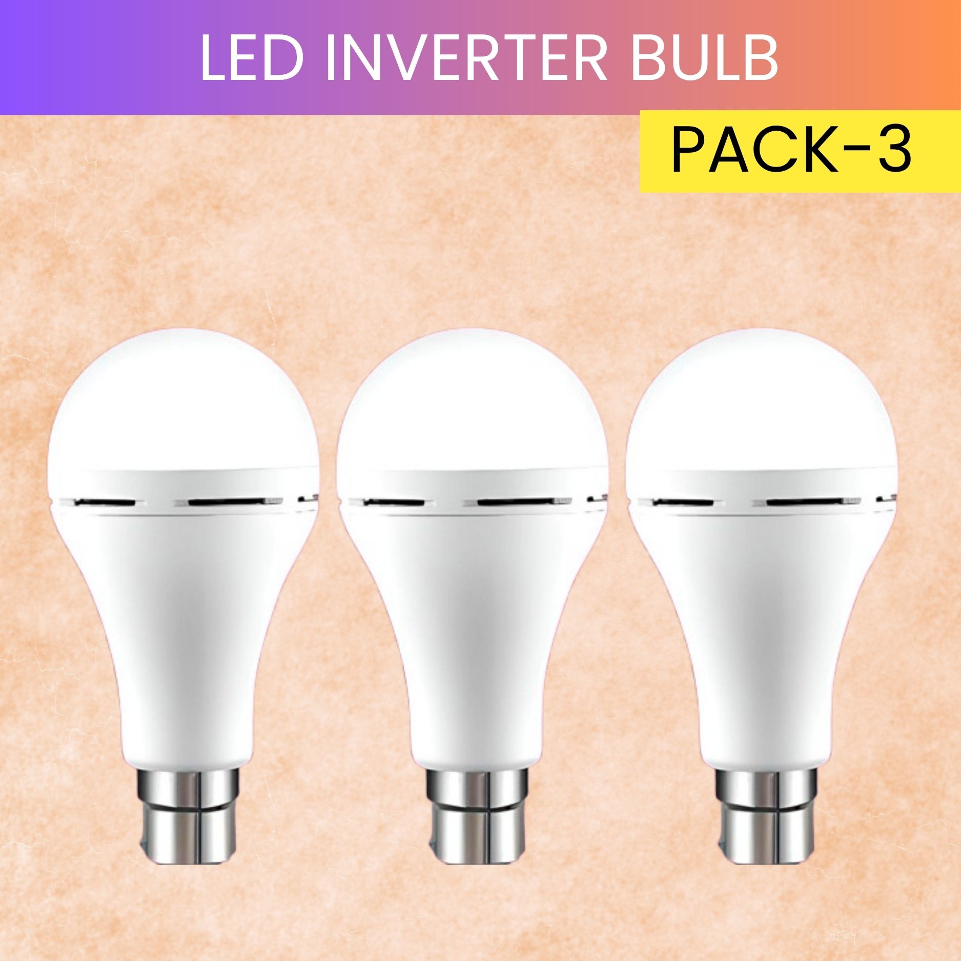 frony 12W Emergency Inverter Bulb, Rechargeable Emergency Led Bulb For Power CutsD22 4 hrs Bulb Emergency Light-picture-26