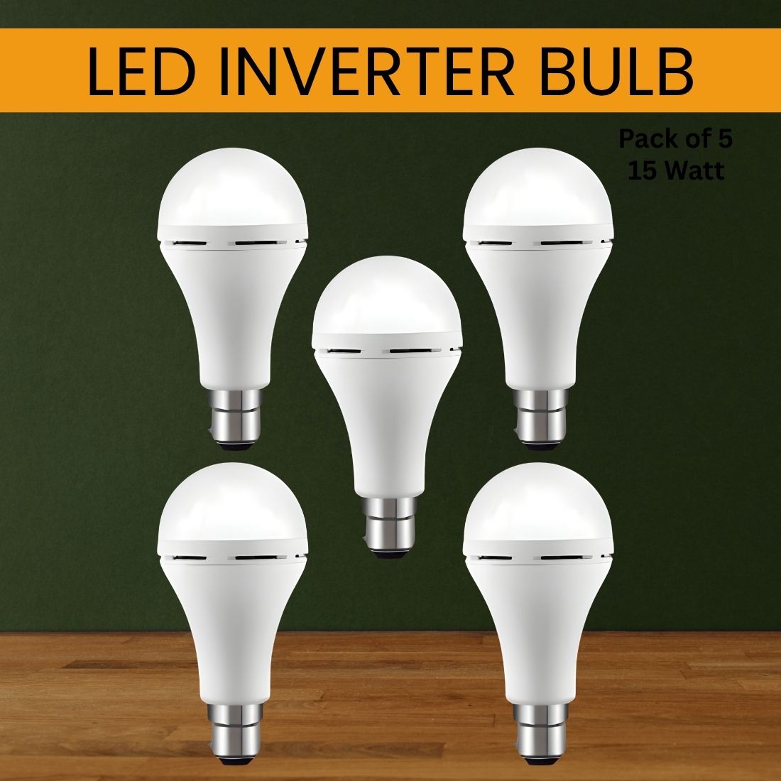 sacro 15W Rechargeable Emergency Inverter LED Bulb, Upto 4 Hours Battery For HomeBA309 4 hrs Bulb Emergency Light-picture-19
