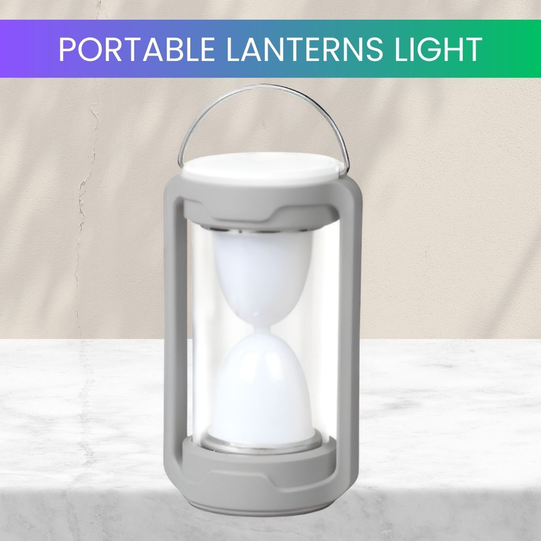 guggu Emergency LED Lantern Light, 360° Light Spread For Camping and TravelPY469 4.5 hrs Lantern Emergency Light-picture-43