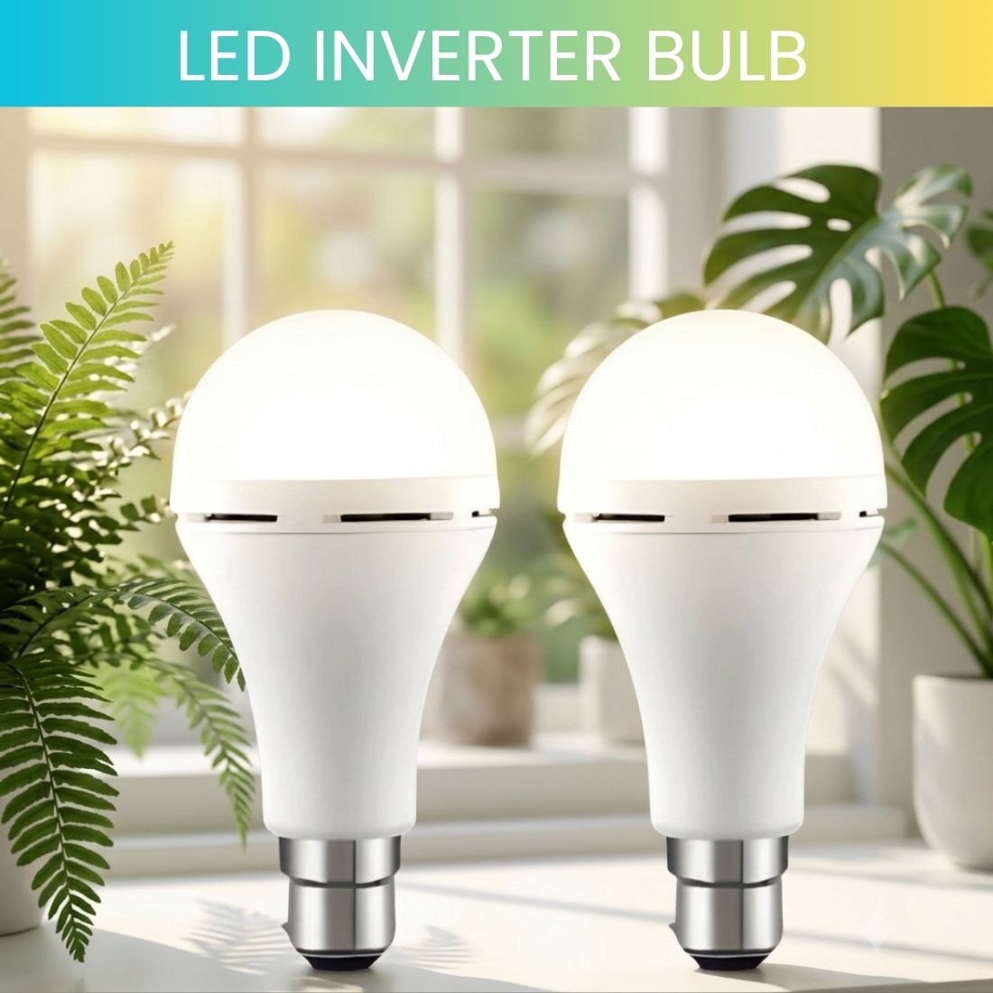 Rechargeable Emergency LED Bulb, Power Cut Backup Light For Home Pack of-2 EH327 4 hrs Bulb Emergency Light-image-42