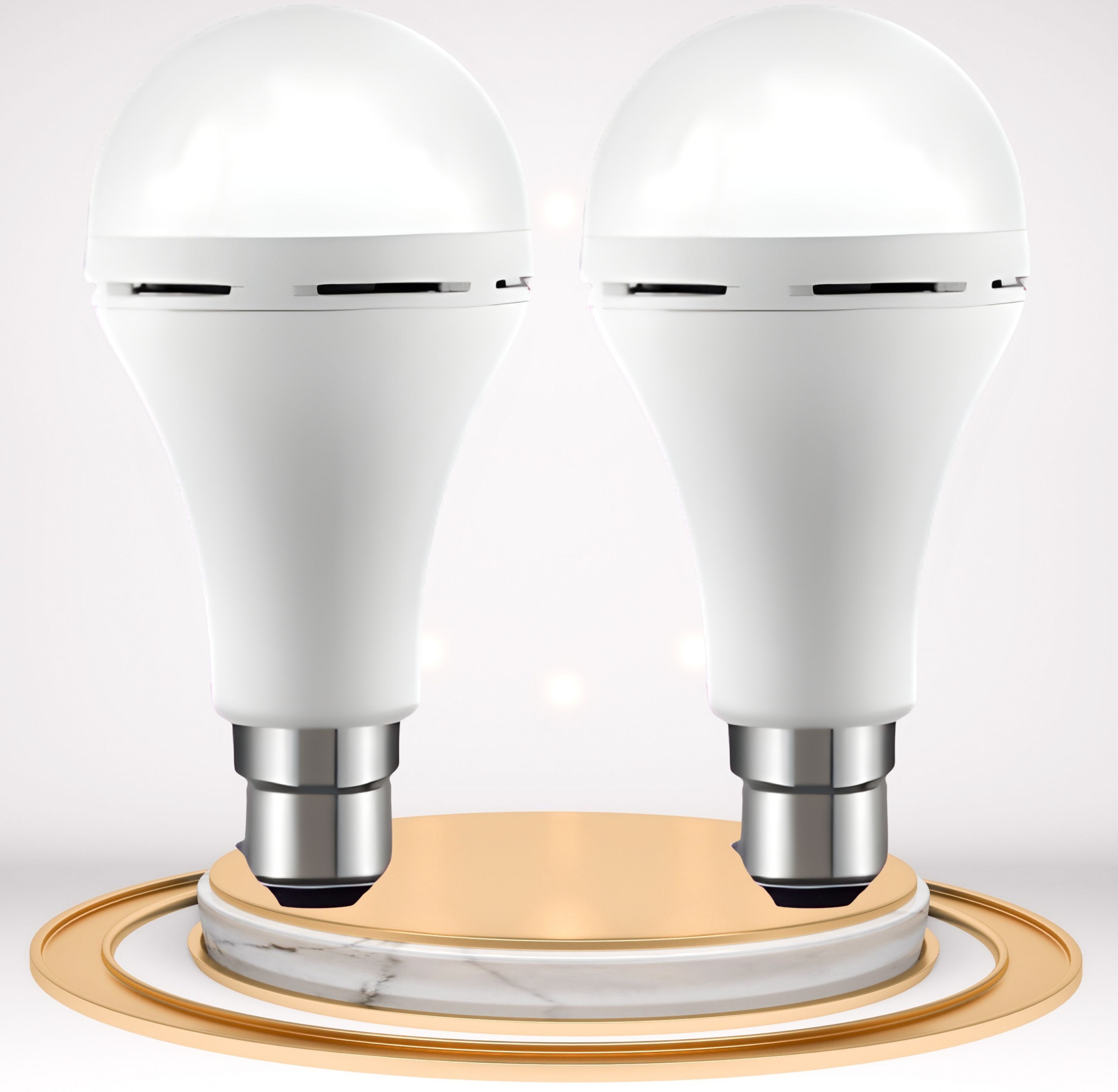 Emergency 15W Inverter LED Bulb with 1200mAh Rechargeable Battery Pack of 2 A5 4 hrs Bulb Emergency Light-image-18