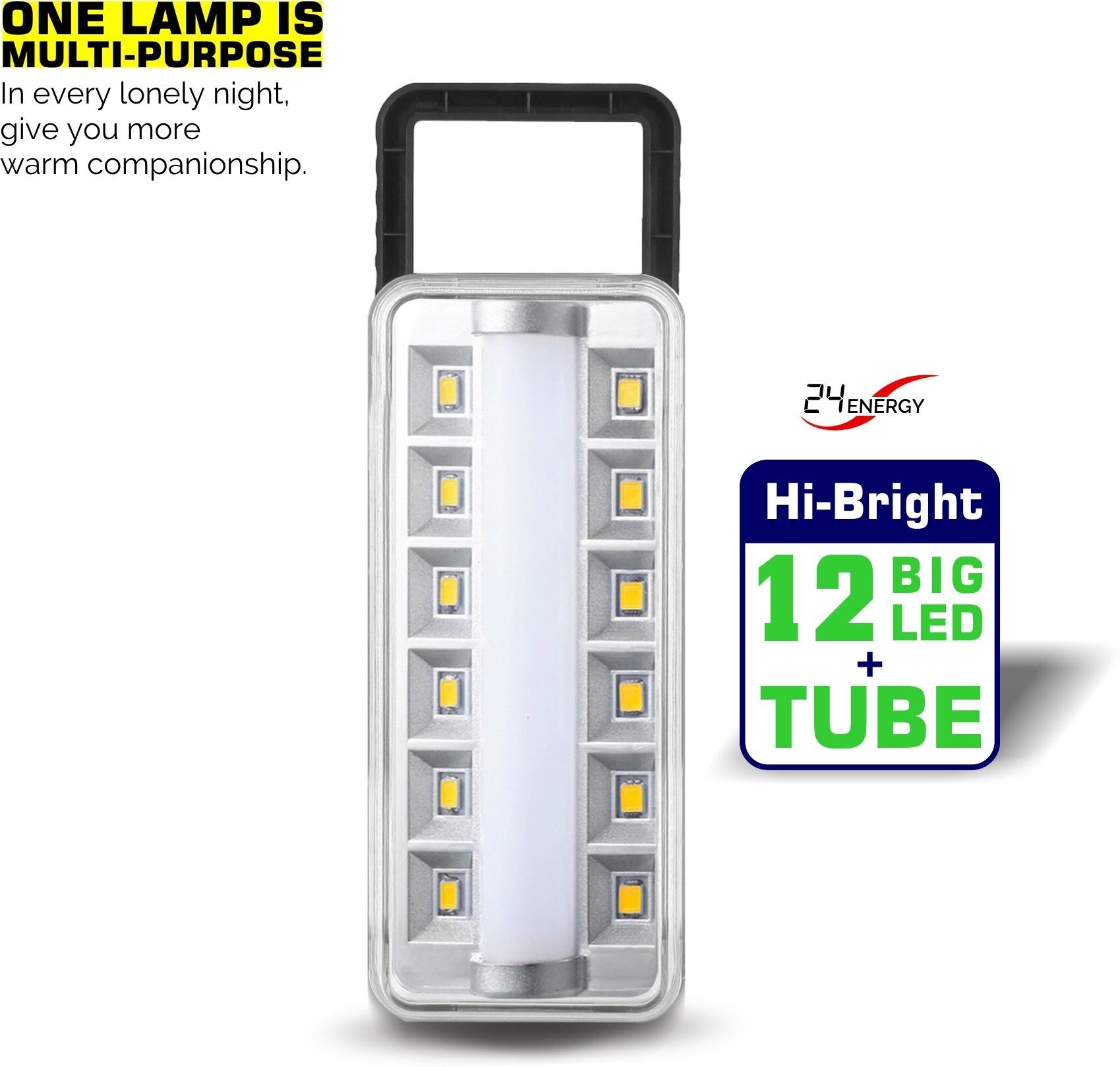 Hi-Bright Tube + LED Table Light Rechargeable 8 hrs Lantern Emergency Light-image-24