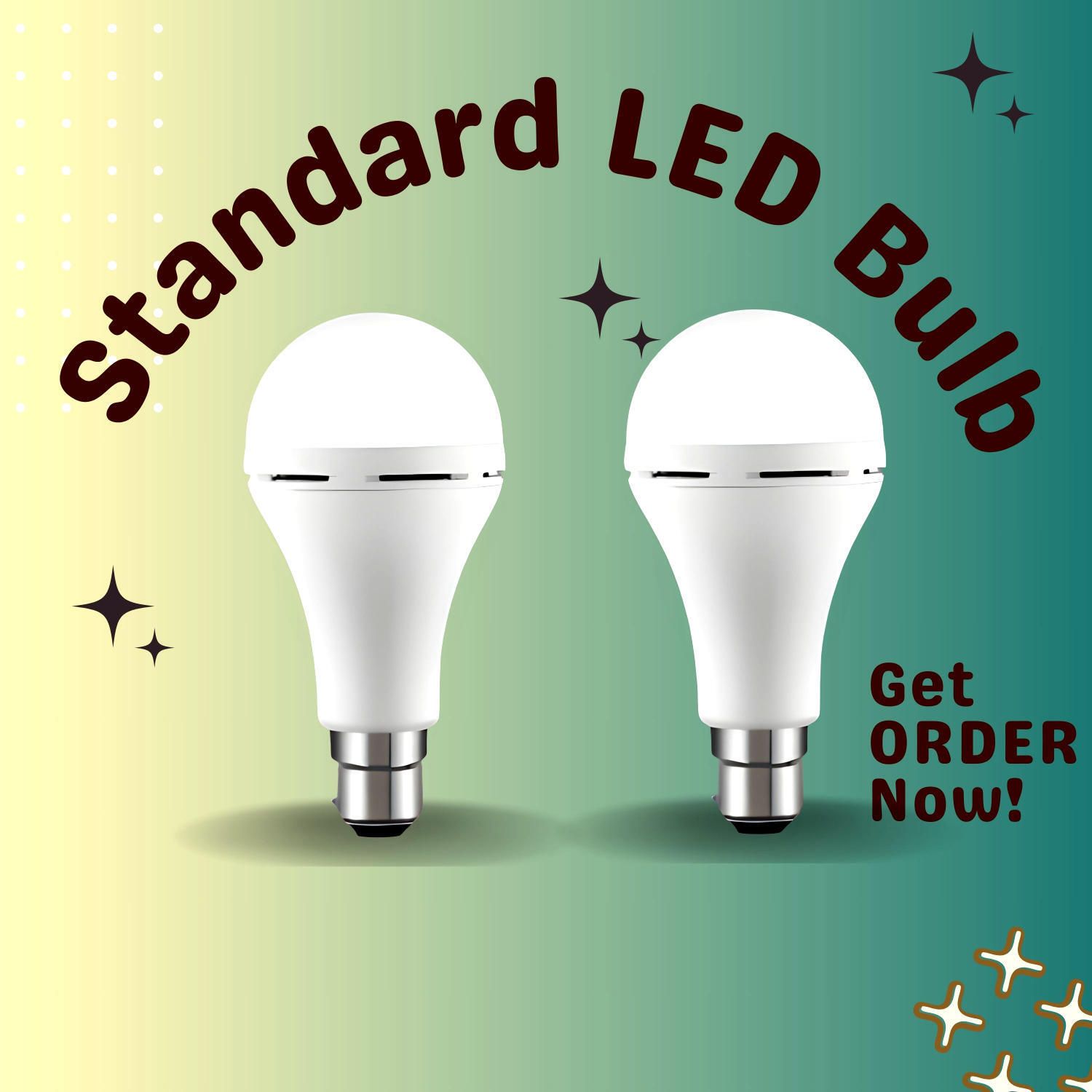 guggu Rechargeable Emergency Bulb Inverter Bulb for home 4Hr battery backup_Pack4 H232 3 hrs Bulb Emergency Light-picture-5