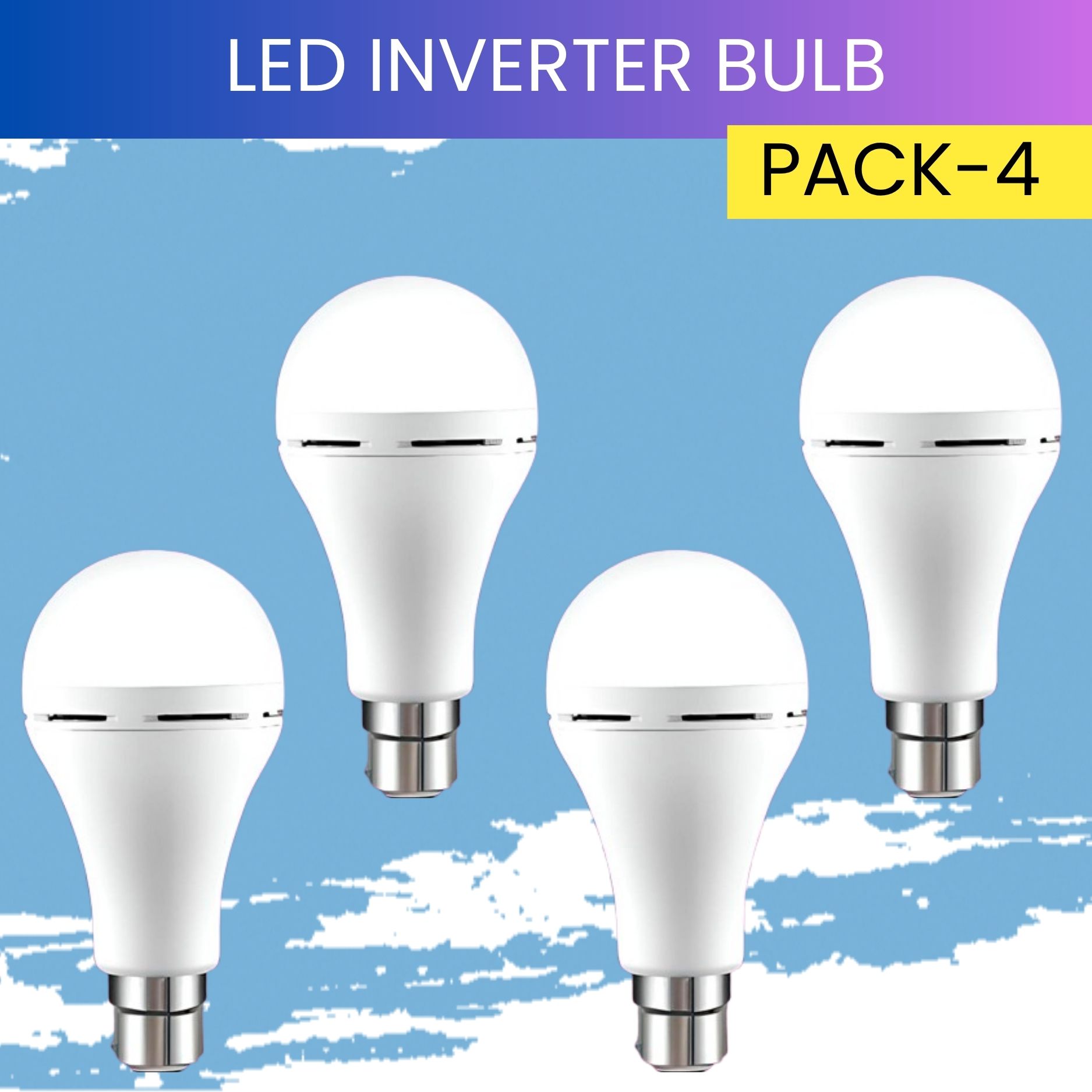 frony 12W Emergency Inverter Bulb, Rechargeable Emergency Led Bulb For Power CutsWW455 4 hrs Bulb Emergency Light-picture-15