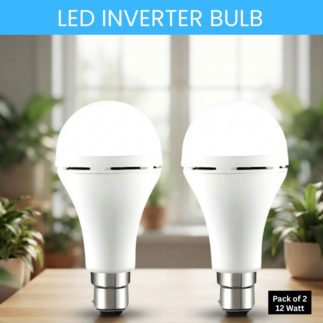 frony Rechargeable Emergency LED Bulb, Power Cut Backup Light For Home Pack of-2 RG288 4 hrs Bulb Emergency Light-picture-12