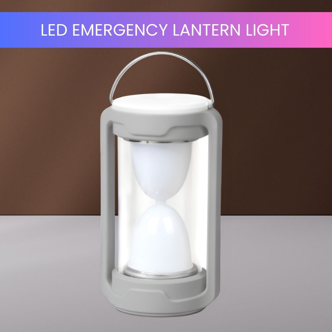 sacro Emergency LED Lantern Light, 360° Light Spread For Camping and TravelUW120 4.5 hrs Lantern Emergency Light-picture-24