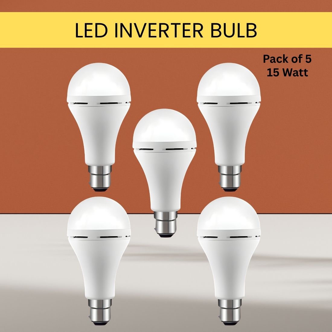 sacro 15W Rechargeable Emergency Inverter LED Bulb, Upto 4 Hours Battery For HomeMA376 4 hrs Bulb Emergency Light-picture-20