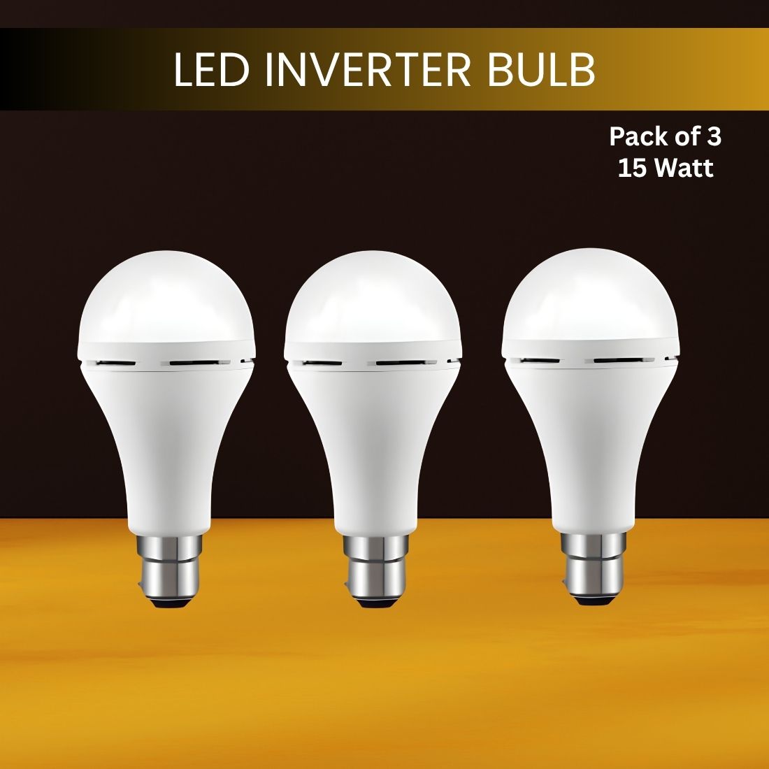 15W Rechargeable Emergency Inverter LED Bulb, Upto 4 Hours Battery For HomeGV252 4 hrs Bulb Emergency Light-image-46