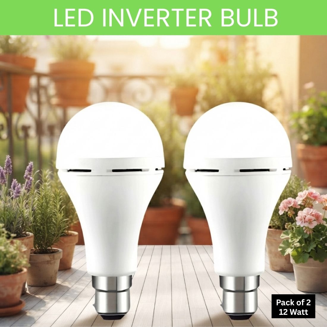 guggu Rechargeable Emergency LED Bulb, Power Cut Backup Light For Home Pack of-2 QK1 4 hrs Bulb Emergency Light-picture-49