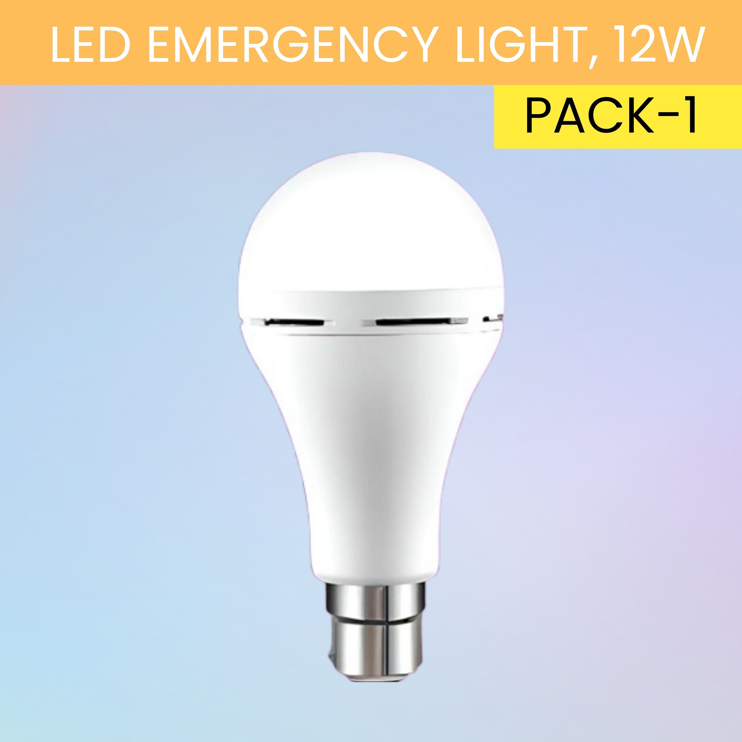 frony 12W Rechargeable Inverter LED Bulb with Upto 4H.Power Cut Lighting Pack of_1B281 4 hrs Bulb Emergency Light-picture-10