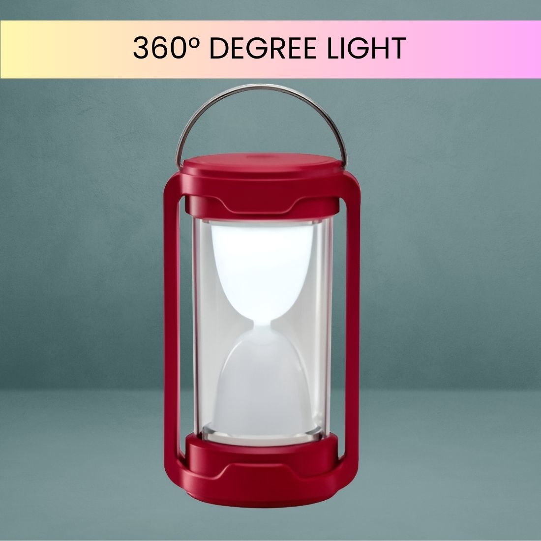 guggu Emergency LED Lantern Light, 360° Light Spread For Camping and TravelUY384 4.5 hrs Lantern Emergency Light-picture-19