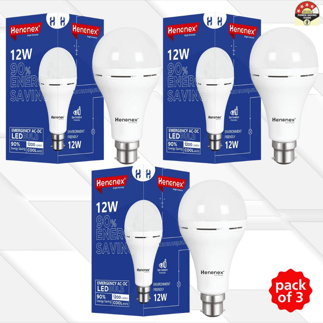 Emergency LED Charging Bulb-12W-46 4 hrs Bulb Emergency Light-image-14