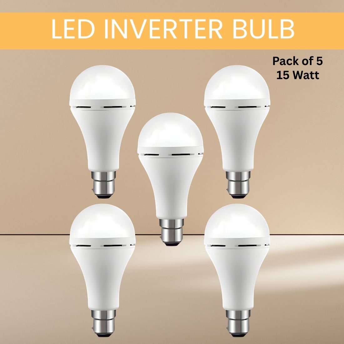 frony 15W Rechargeable Emergency Inverter LED Bulb, Upto 4 Hours Battery For HomeBS186 4 hrs Bulb Emergency Light-picture-47