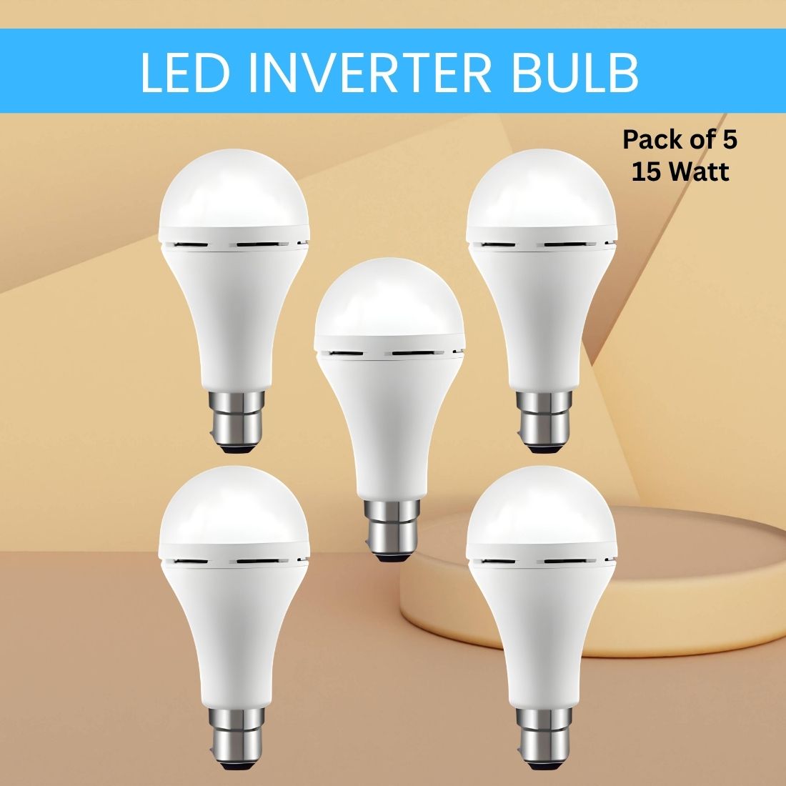 sacro 15W Rechargeable Emergency Inverter LED Bulb, Upto 4 Hours Battery For HomeMD55 4 hrs Bulb Emergency Light-picture-12