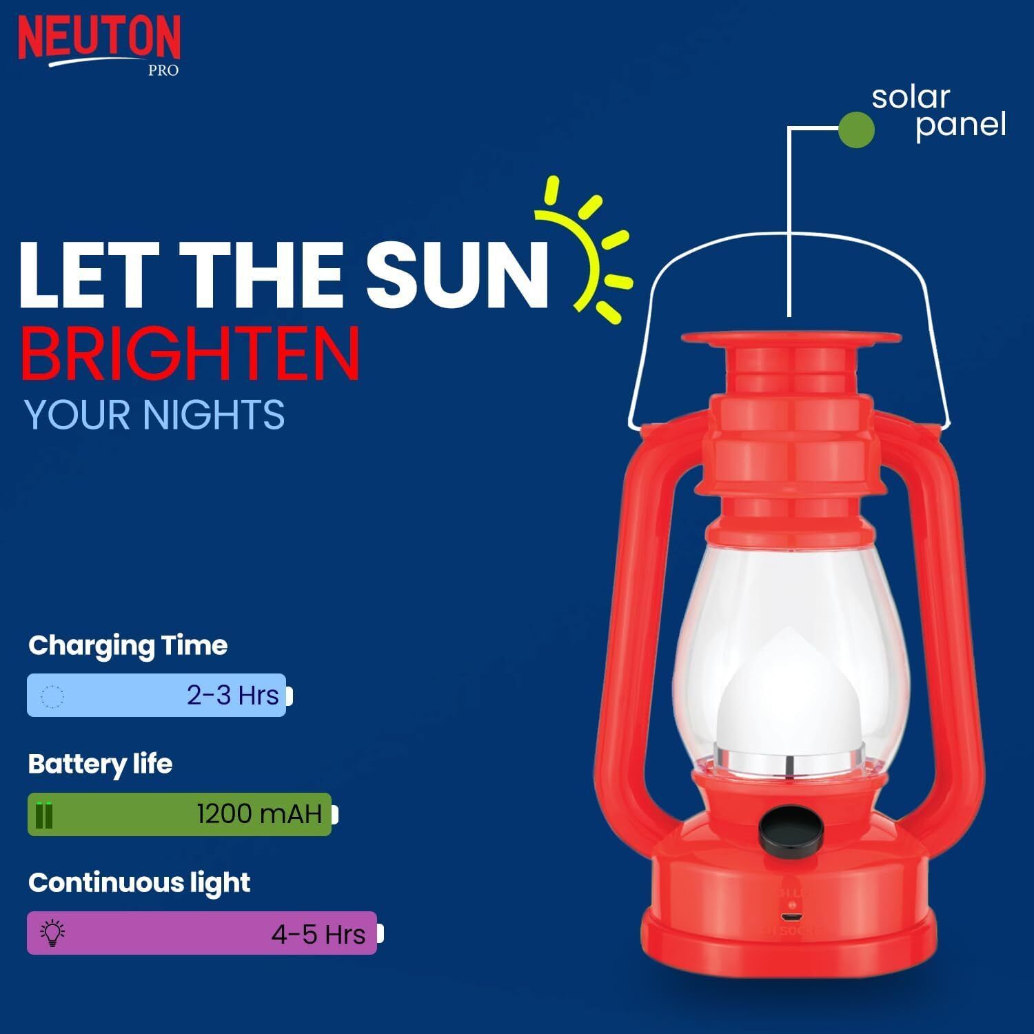 Rechargeable LED Lantern with 1st Step Night Lamp Solar Light 4 hrs Lantern Emergency Light-image-29