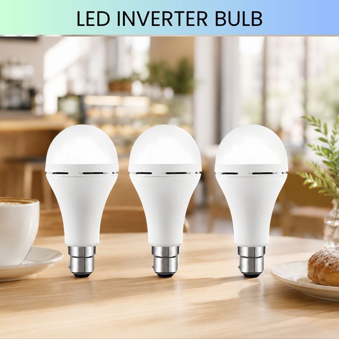frony Rechargeable LED Emergency Bulb, Inverter Backup Light for Home Pack of-3 XY137 4 hrs Bulb Emergency Light-picture-21