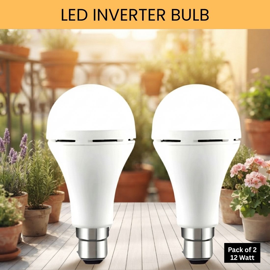 guggu Rechargeable Emergency LED Bulb, Power Cut Backup Light For Home Pack of-2 RK348 4 hrs Bulb Emergency Light-picture-41