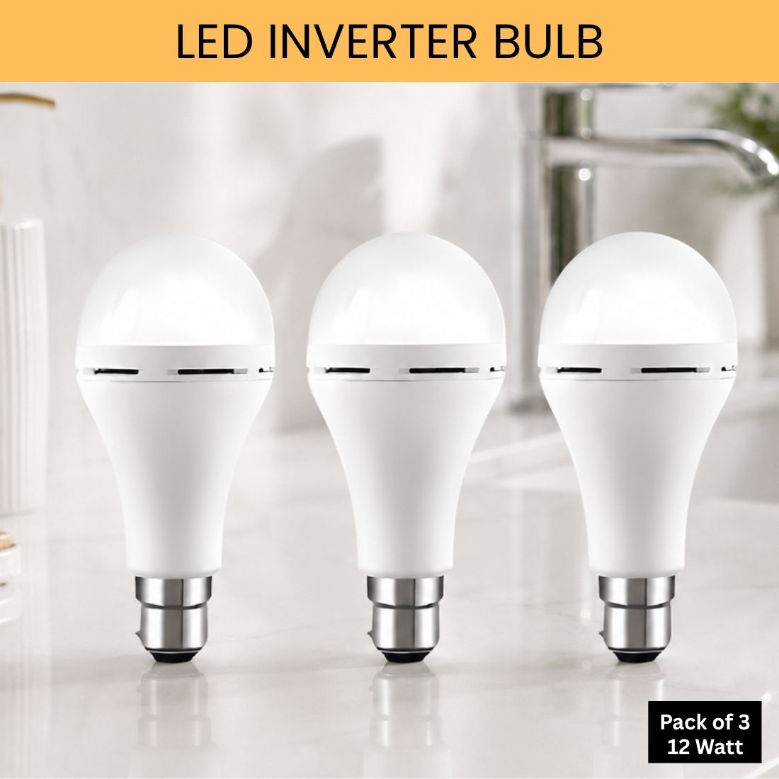 frony Rechargeable Emergency LED Bulb, Power Cut Backup Light For Home Pack of-3 OO103 4 hrs Bulb Emergency Light-picture-41