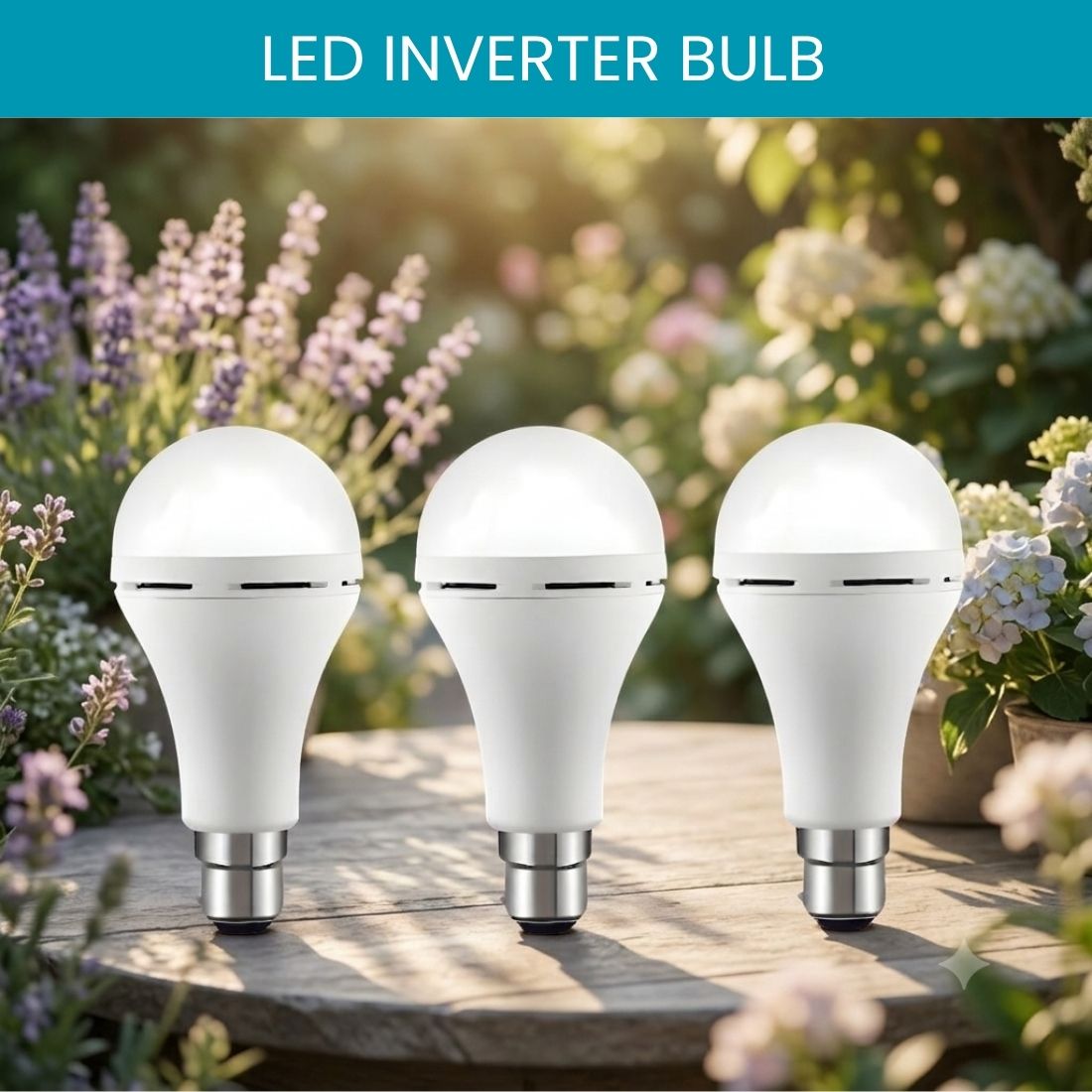 guggu Rechargeable LED Emergency Bulb, Inverter Backup Light for Home Pack of-3 BE245 4 hrs Bulb Emergency Light-picture-48