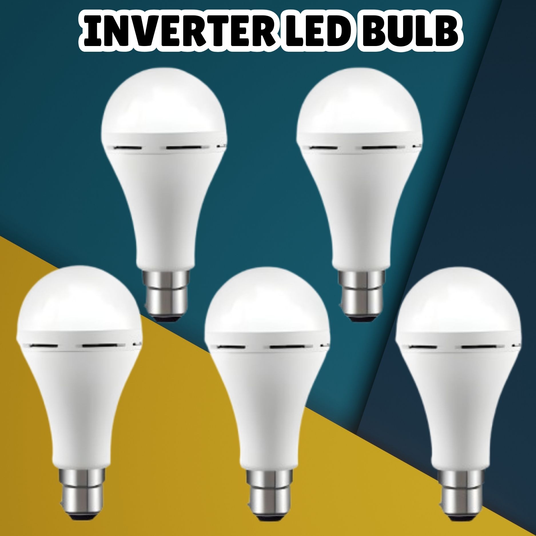 (Emergency Inverter Blub) charging 12W LED Bulb for Extended Lighting_Pack_5B197 4 hrs Bulb Emergency Light-image-16