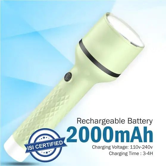 Rechargeable Long Range Search Light With 4 Mode Light Long Backup LED Lamp 8 hrs Torch Emergency Light-image-33