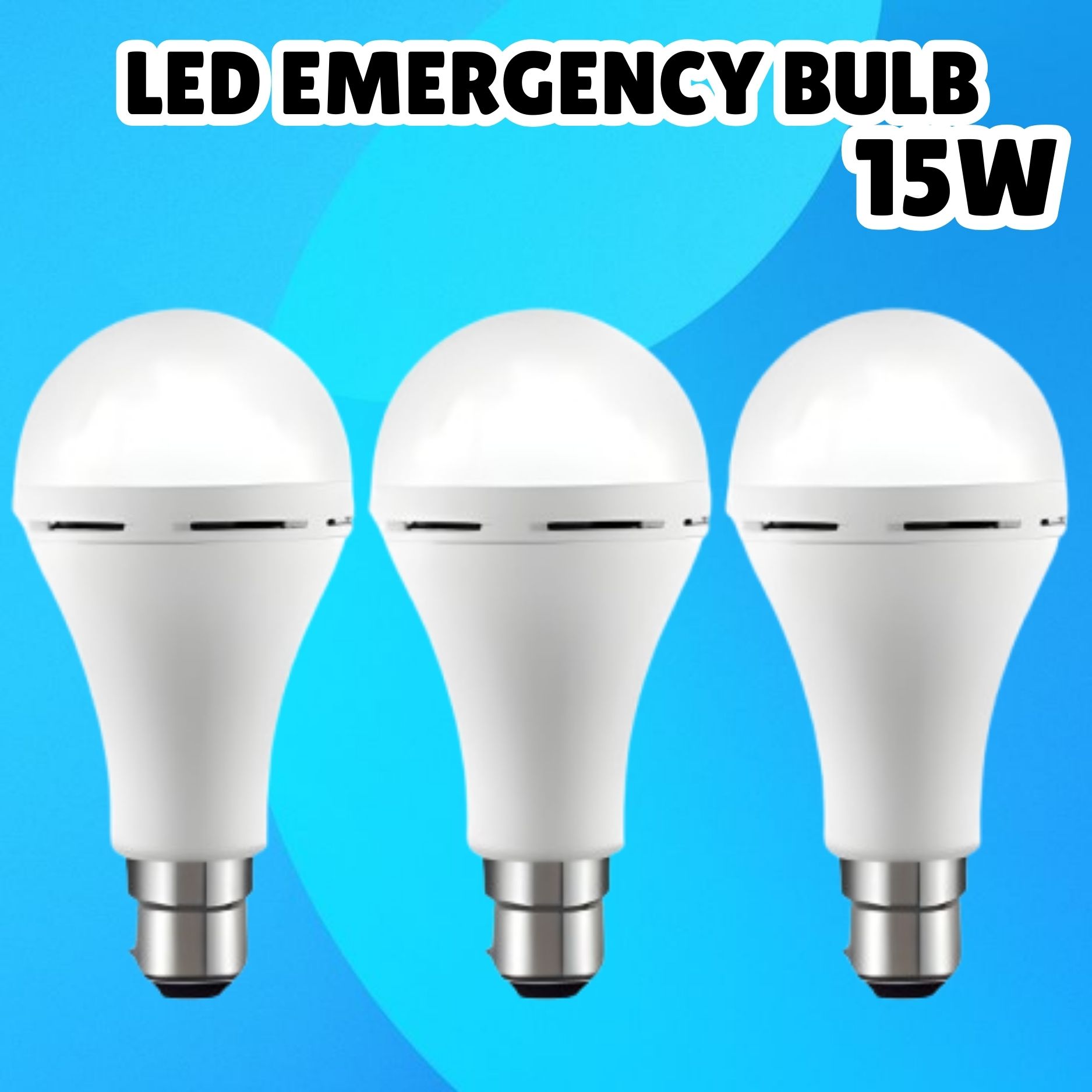 frony (Emergency Inverter Blub) charging 15W LED Bulb for Extended Lighting_Pack_3S42 4 hrs Bulb Emergency Light-picture-40