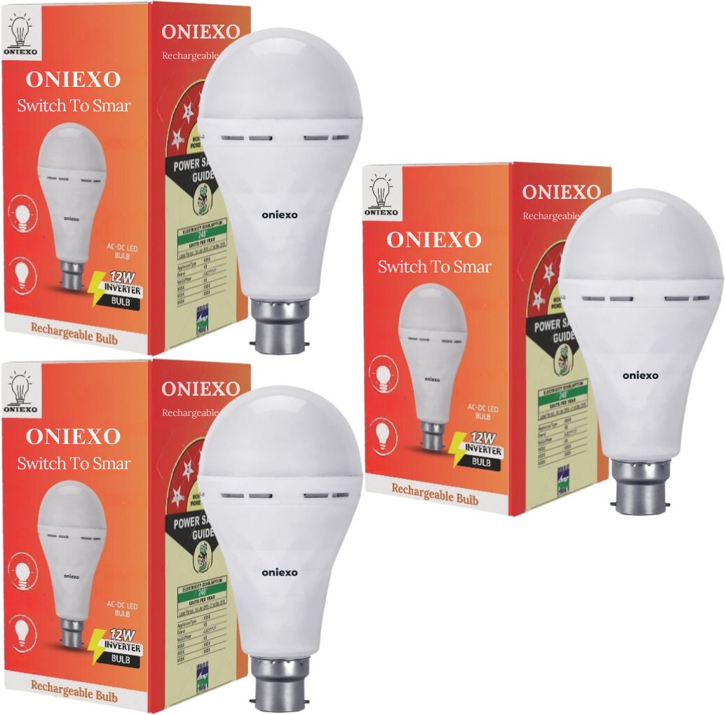 Instant Emergency Light: 12W Rechargeable LED-025 4 hrs Bulb Emergency Light-image-18