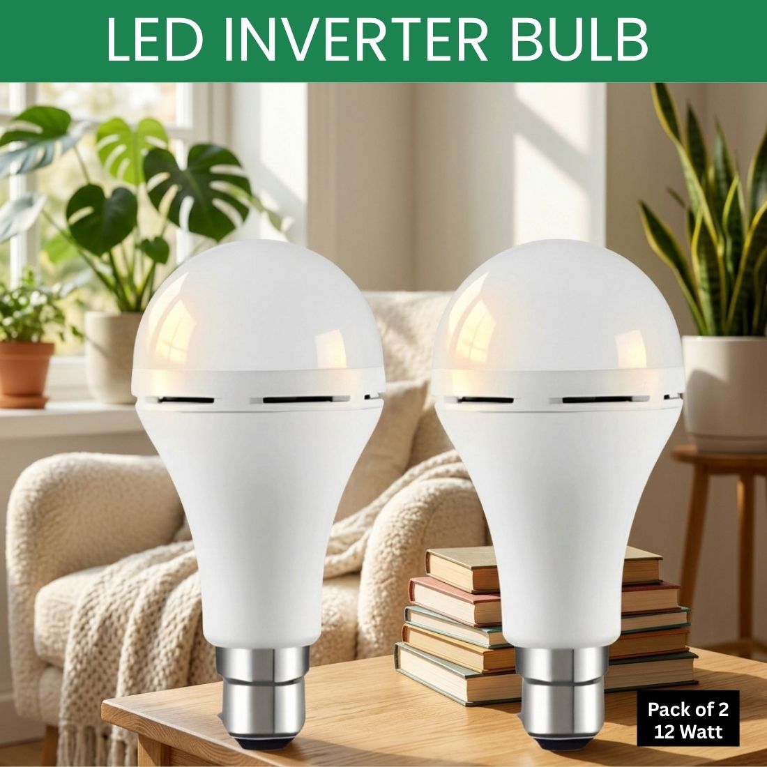 frony Rechargeable Emergency LED Bulb, Power Cut Backup Light For Home Pack of-2 RG480 4 hrs Bulb Emergency Light-picture-8