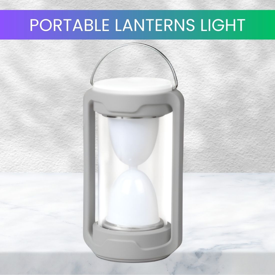 guggu Emergency LED Lantern Light, 360° Light Spread For Camping and TravelIY51 4.5 hrs Lantern Emergency Light-picture-20