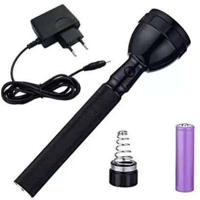 Professional Long Range Torch Strong Metal Body High Power White Led Flashlight 5 hrs Torch Emergency Light