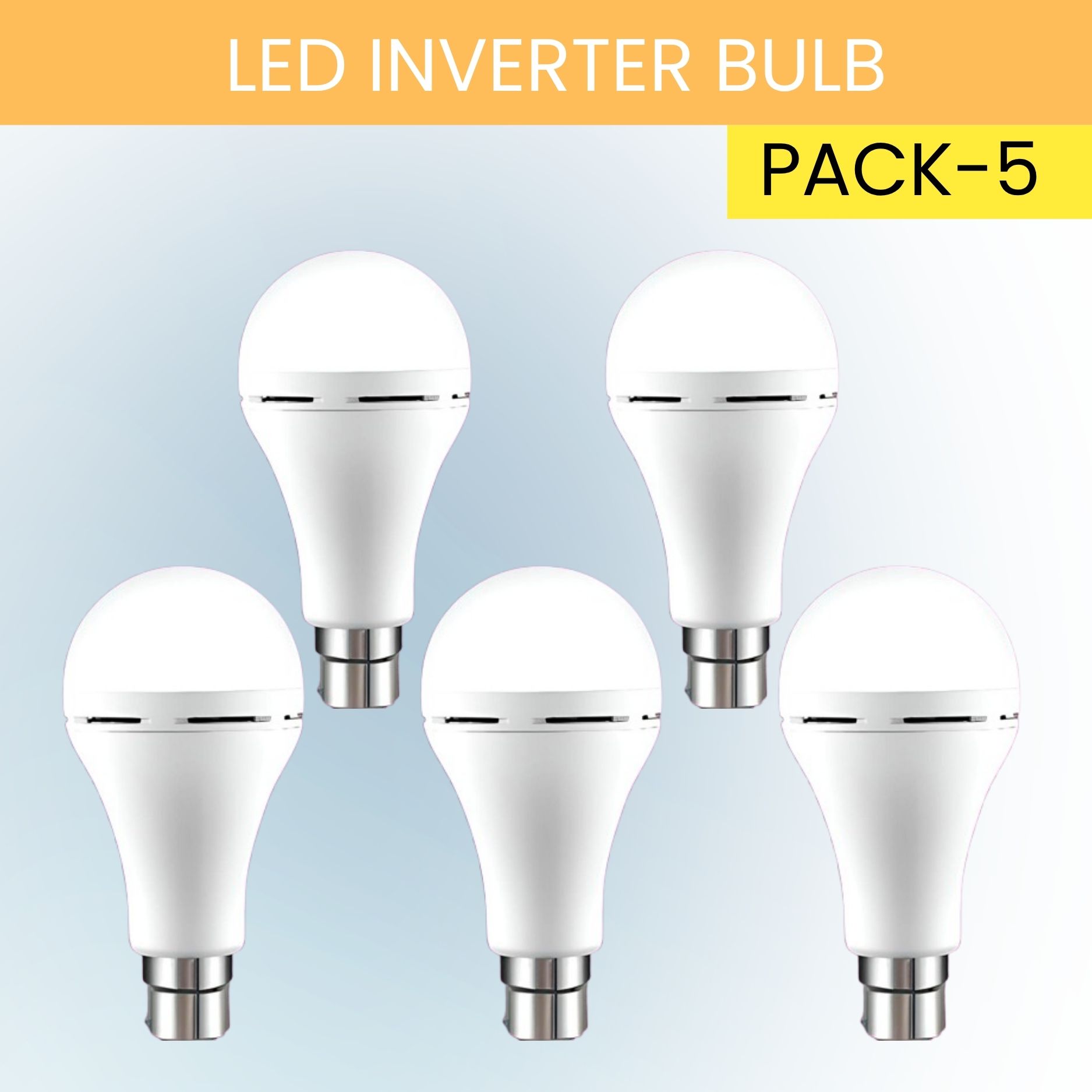 sacro 12W Emergency Inverter Bulb, Rechargeable Emergency Led Bulb For Power CutsOS32 4 hrs Bulb Emergency Light-picture-5