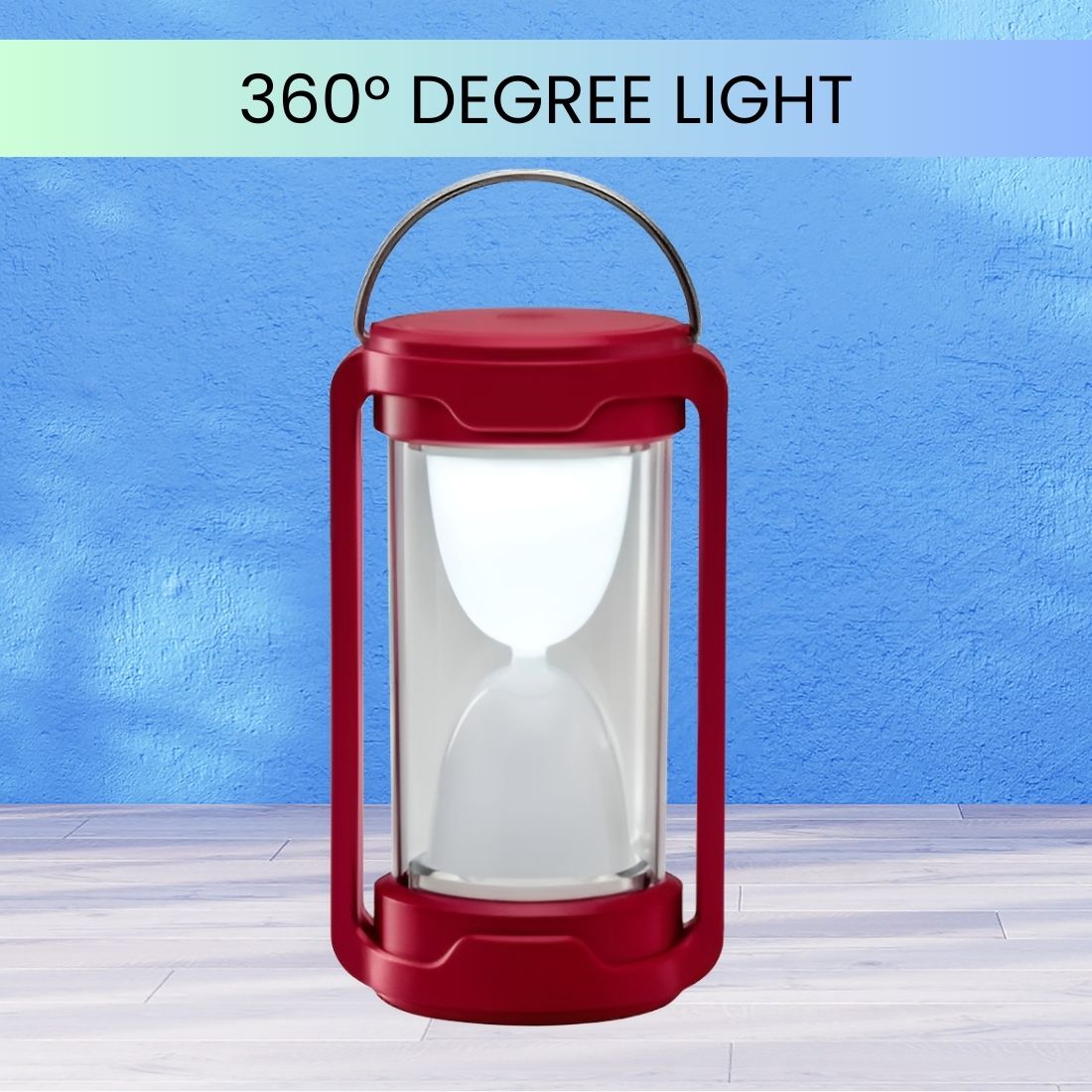 Emergency LED Lantern Light, 360° Light Spread For Camping and TravelIQ15 4.5 hrs Lantern Emergency Light-image-22