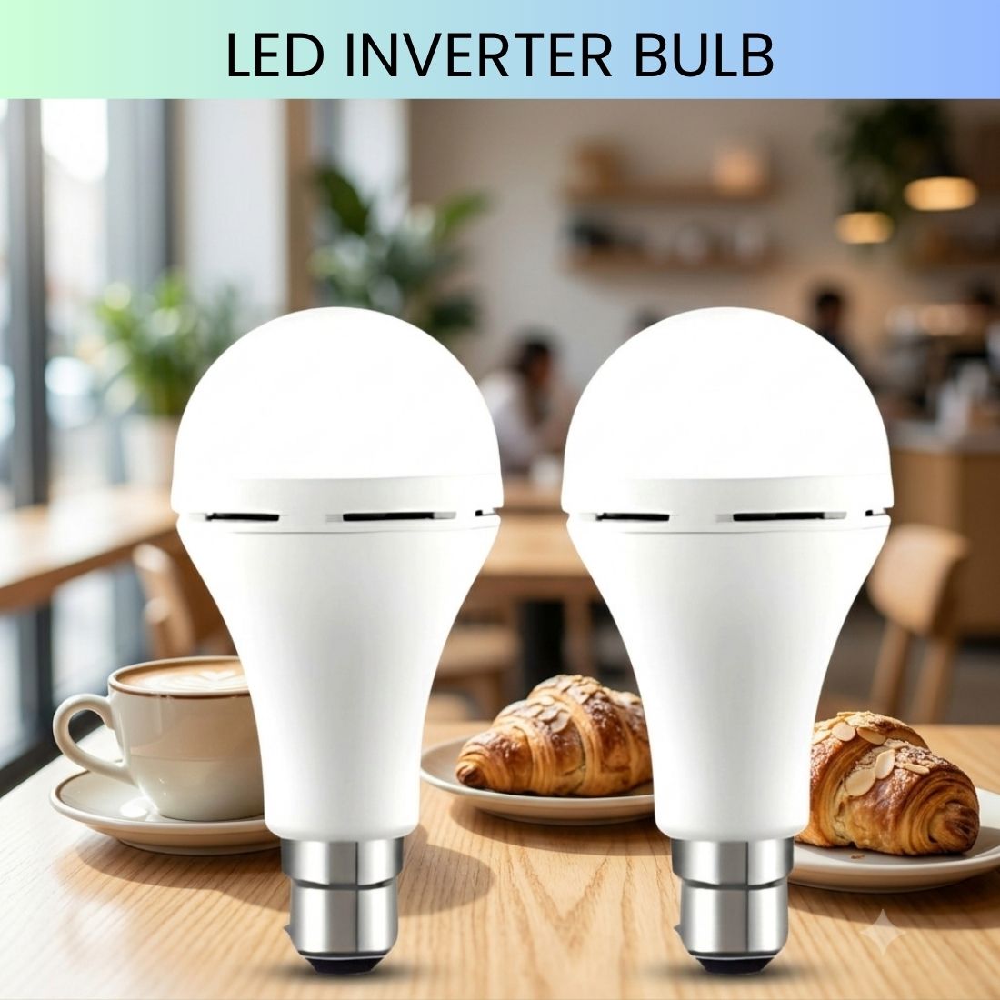 guggu Rechargeable LED Emergency Bulb, Inverter Backup Light for Home Pack of-2 JK463 4 hrs Bulb Emergency Light-picture-18