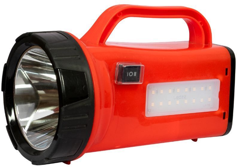Rechargeable LED Torch 6000 mAh Battery Light with Side Panel and Long Range 10 hrs Torch Emergency Light-image-30