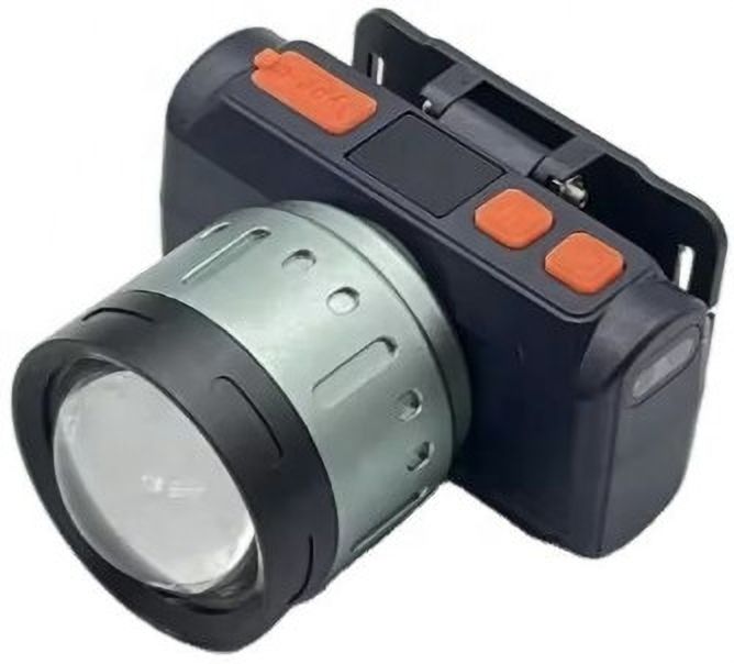 Portable Rechargeable ABS with Induction Technology LED Headlamp for Running 10 hrs Torch Emergency Light-image-3