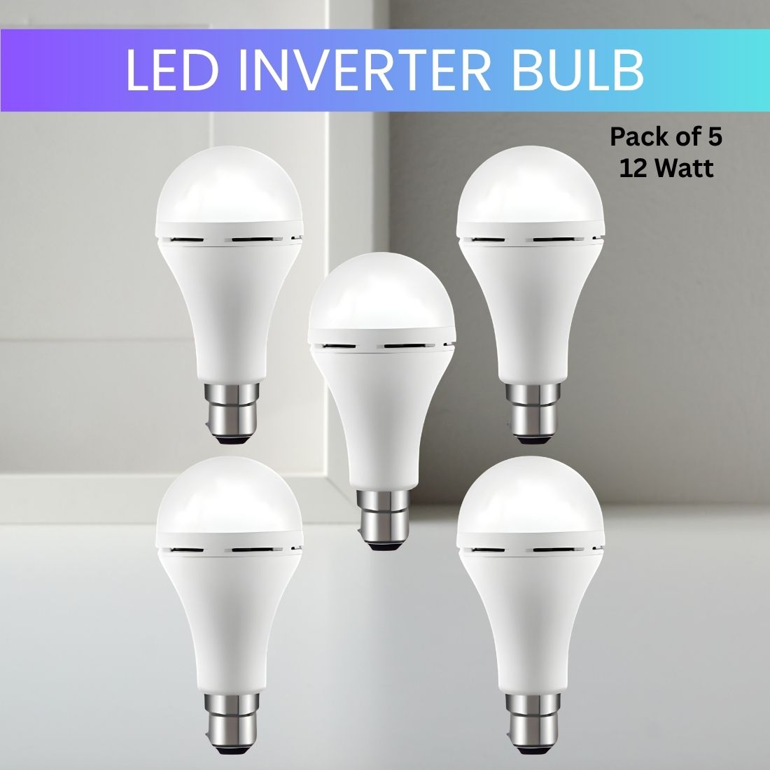 frony 12W Emergency Inverter LED Bulb & Rechargeable Emergency Led Bulb For HomeWB195 4 hrs Bulb Emergency Light-picture-8