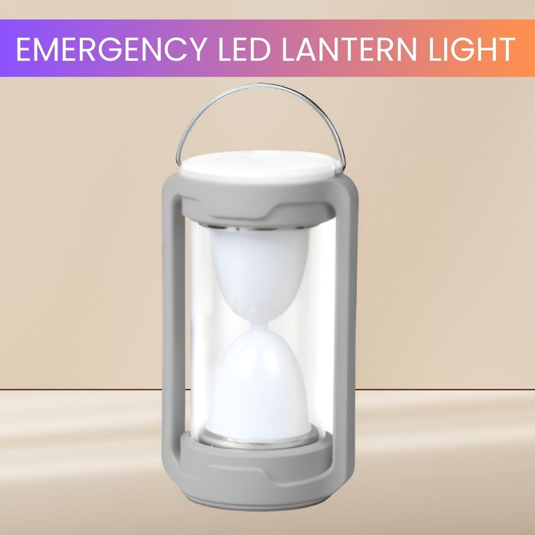 sacro Emergency LED Lantern Light, 360° Light Spread For Camping and TravelUW496 4.5 hrs Lantern Emergency Light-picture-11