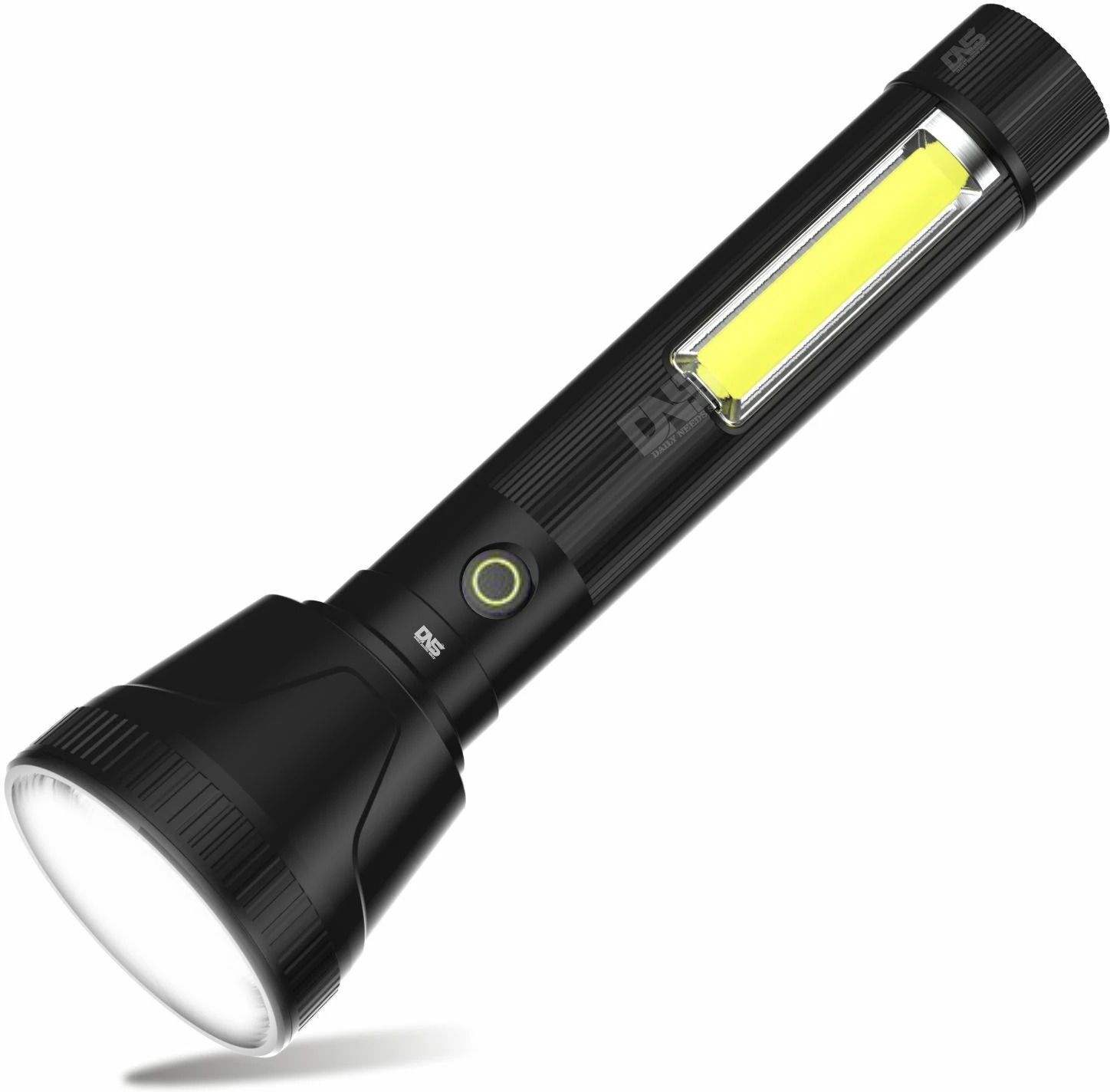 High Power Super Bright Flashlight Dual Mode 75W Laser + Side COB Zoomable Head 5 hrs Torch Emergency Light-image-46