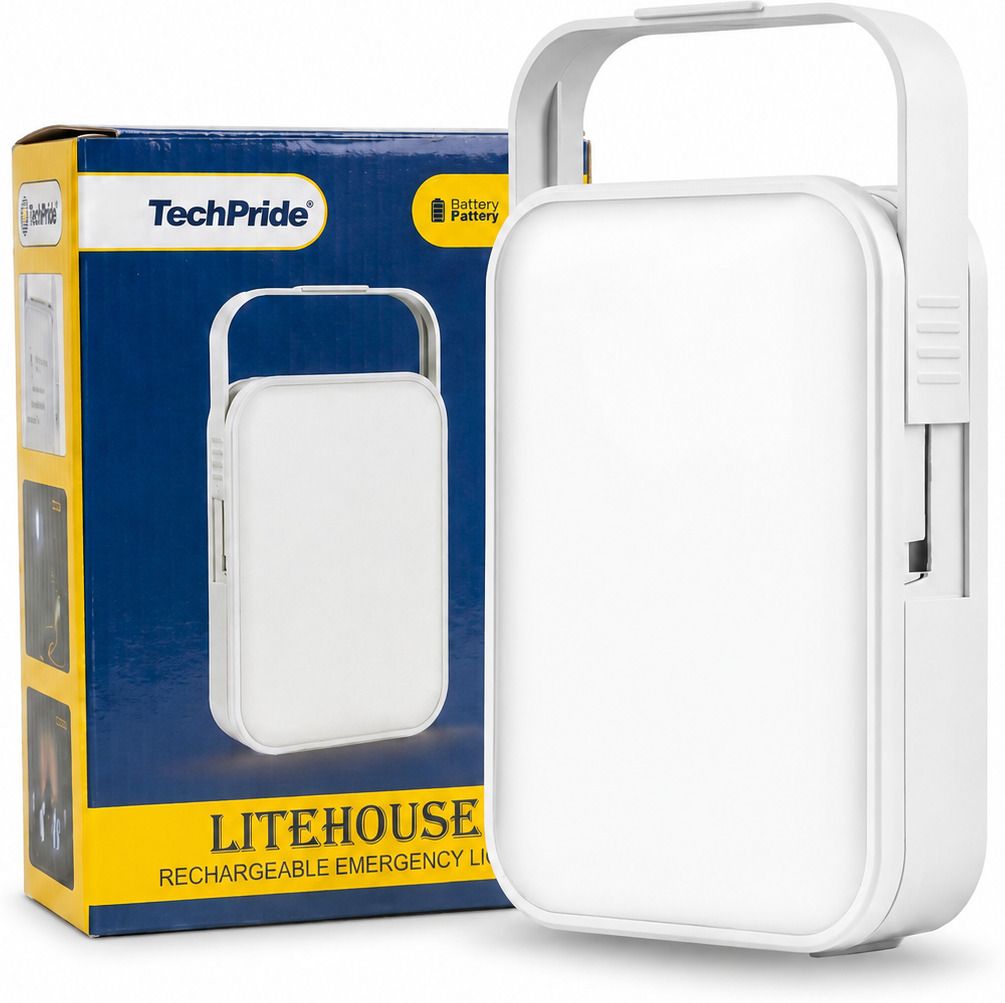 LiteHouse Rechargeable Emergency Light with 4000mAh Battery Type C Charging 10 hrs Lantern Emergency Light-image-13